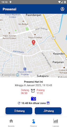 Presensi DPMPTSP Kab Cirebon Screen 2