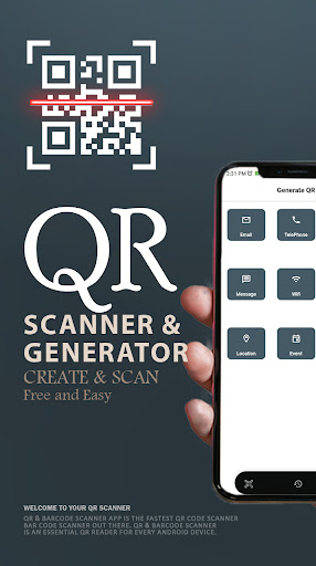 QR: scanner & Generator Screen 2