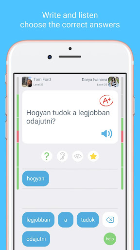 Learn Hungarian - LinGo Play Screen 2