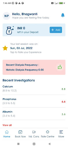 NephroPlus Screen 3