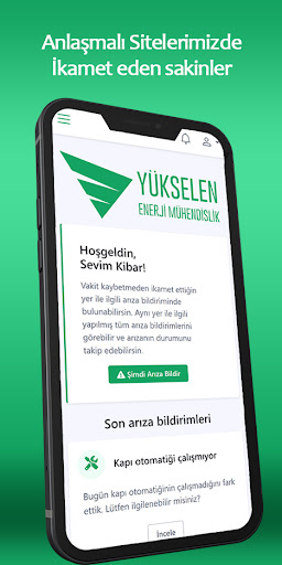 Android application Yükselen Enerji Mühendislik screenshort