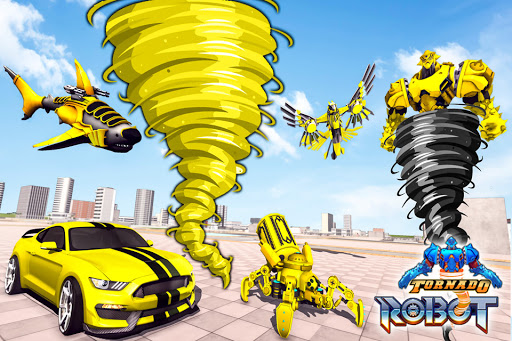 Android application Tornado Robot Car Transform screenshort