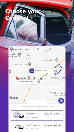 Jett :Safe , Affordable rides Screen 2