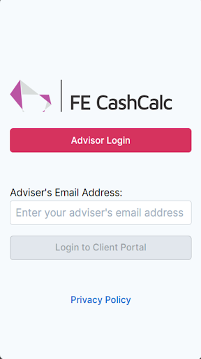 Android application FE CashCalc screenshort