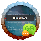 Blue dream GO SMS icon