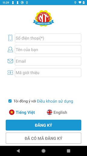 Android application Taxi Nguyễn Thành screenshort