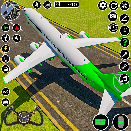 Airplane Game Flight Simulator  Icon