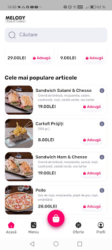 Melody Pizza Screen 3