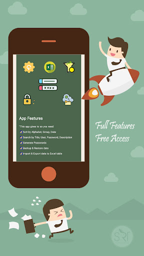 Android application PassNote screenshort