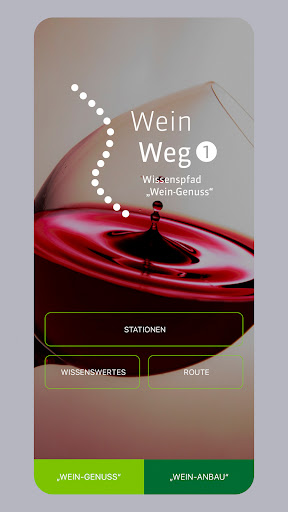 Wein Wege Screen 2