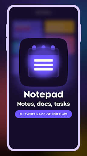 Android application Notepad - Notes, Docs, Tasks screenshort