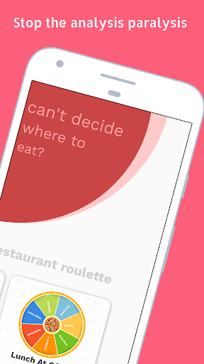 Android application Restaurant Roulette - Decider screenshort