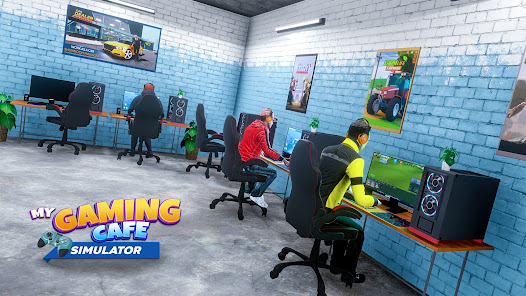 My Gaming Cafe Simulator apklade screenshots 1