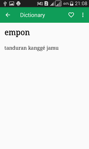 Kamus indonesia Jawa Offline Screen 3