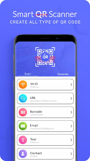 Android application QR Scanner App: QR Code Reader screenshort