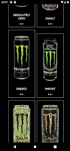 Monster Collection Screen 2