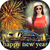 Happy New Year Photo Frame 2018 - New Year Editor icon