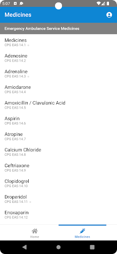 NZ Ambulance CPGs Screen 3