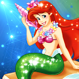 Mermaid Princess Love Story Dress Up Game icon