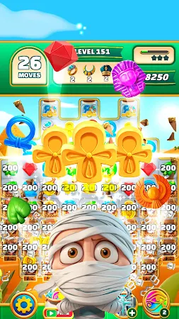 Game screenshot Gods & Gems: Match 3 Puzzle mod apk