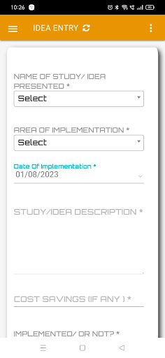Parivartan App Screen 3