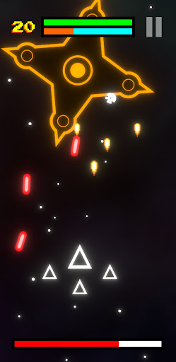 Android application Neon Space screenshort