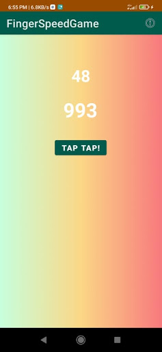 Android application FingerSpeedGame screenshort