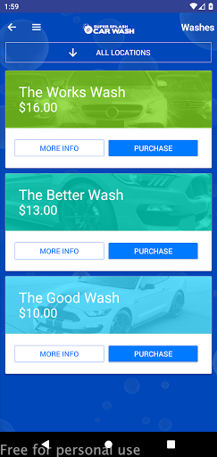 Super Splash Car Wash Screen 3