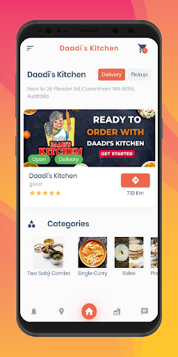 Android application Daadi's Kitchen screenshort