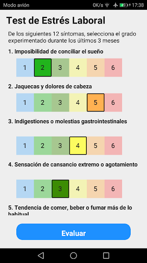WorkStress Screen 2