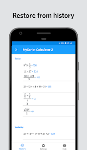 MyScript Calculator 2 MOD APK 2.1.3 (Paid Unlocked) 5