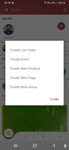 Sociofans-Socialmedia timeline