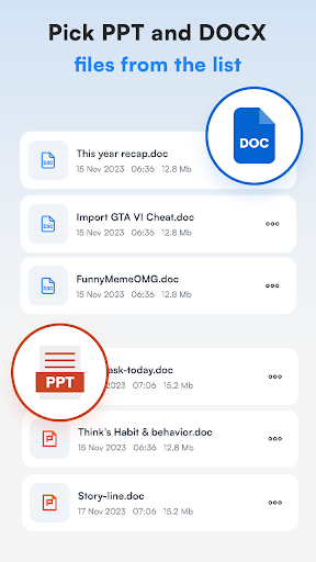OneClick Word, PPT to PDF Screenshot 3 - AppWisp.com