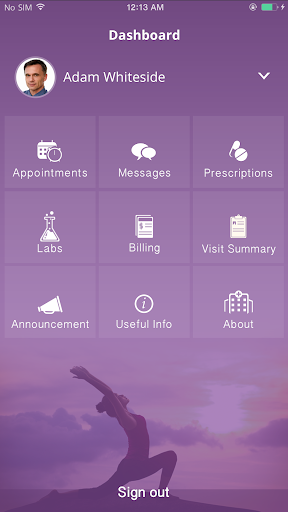 Android application Forte-WellBeing screenshort