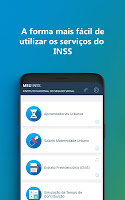 screenshot of Meu INSS – Central de Serviços