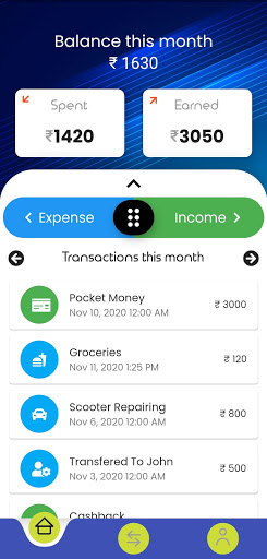Expense Manager Screenshot 1 - AppWisp.com