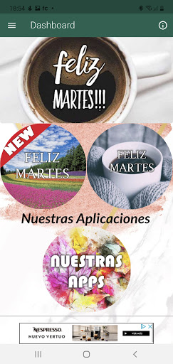 Android application MARTES ESPLÉNDIDO screenshort