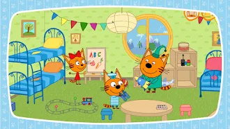 Game screenshot Три Кота - Кукольный домик mod apk