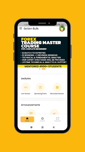 Golden Bulls Trading Academy Screen 2