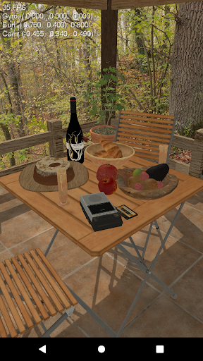 Veranda 3D Wallpaper Screen 3