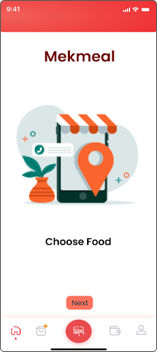 Android application Mekmeal screenshort