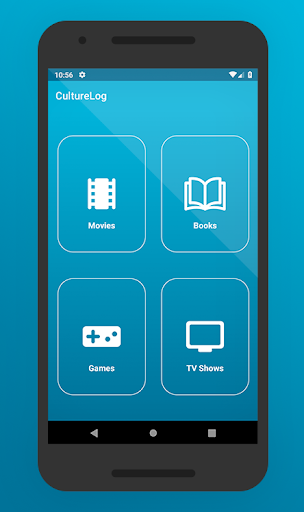 Android application CultureLog - Movies, Games, Bo screenshort