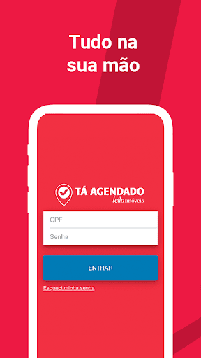 Android application Tá agendado screenshort