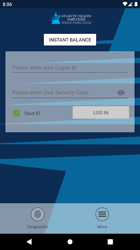 Atlantic Health Employees FCU Screen 2