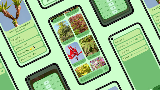 Android application Plandscape screenshort