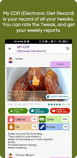 Eat Right Screen 3