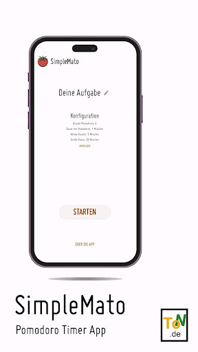 Android application SimpleMato screenshort