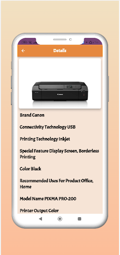 Canon Pixma Pro 200 guide Screen 2