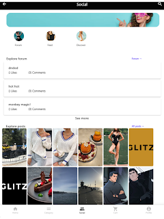 GLITZ: Shopping & Social Media