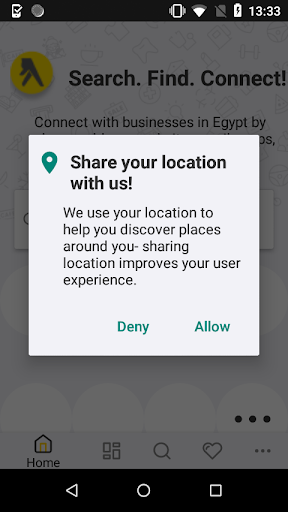 Egypt Yellow Pages Screen 3